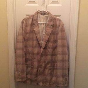 Fossil Men’s Plaid Blazer XL